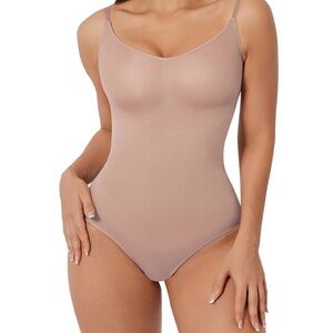 Heyshape Snatched Shapewear Bodysuit Nude M